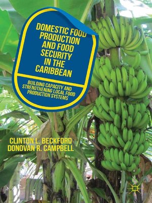 cover image of Domestic Food Production and Food Security in the Caribbean